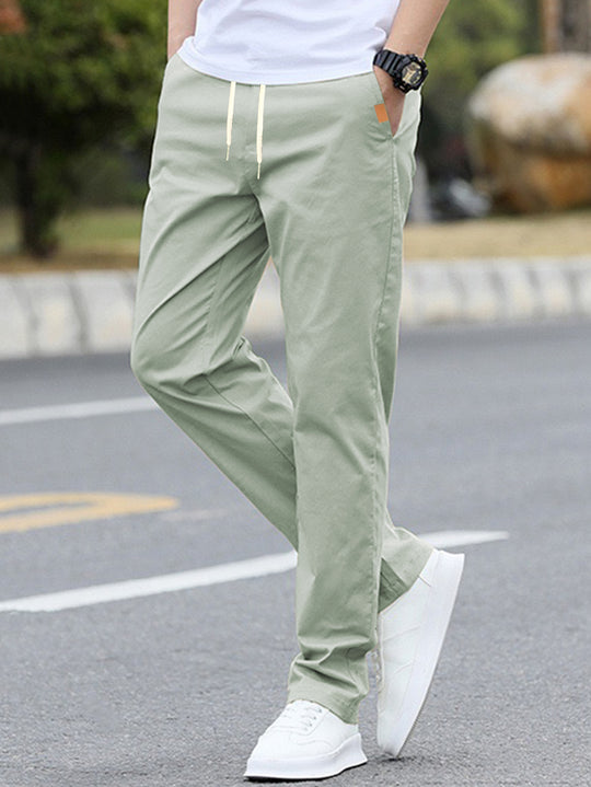 Herren Freizeit-Hose mit atmungsaktivem Material und elastischem Bund EB