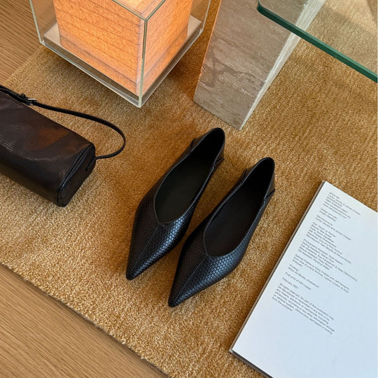Damen Elegante Slingback Schuhe mit stilvollem, spitz zulaufendem Design EB