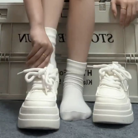 Damen Plattform Sneaker EB