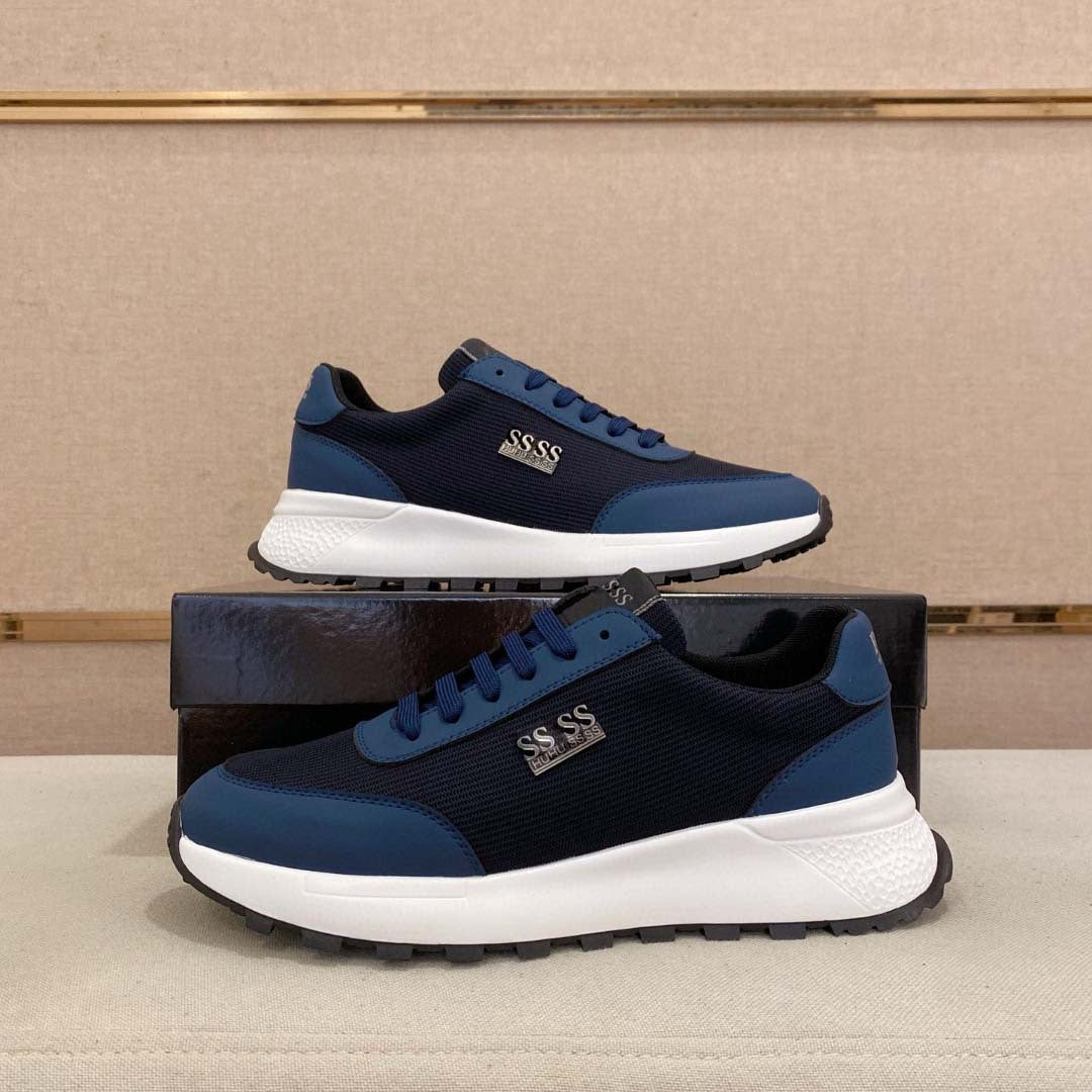 Damen Sportliche Sneakers mit rutschfester Laufsohle und atmungsaktivem Obermaterial EB