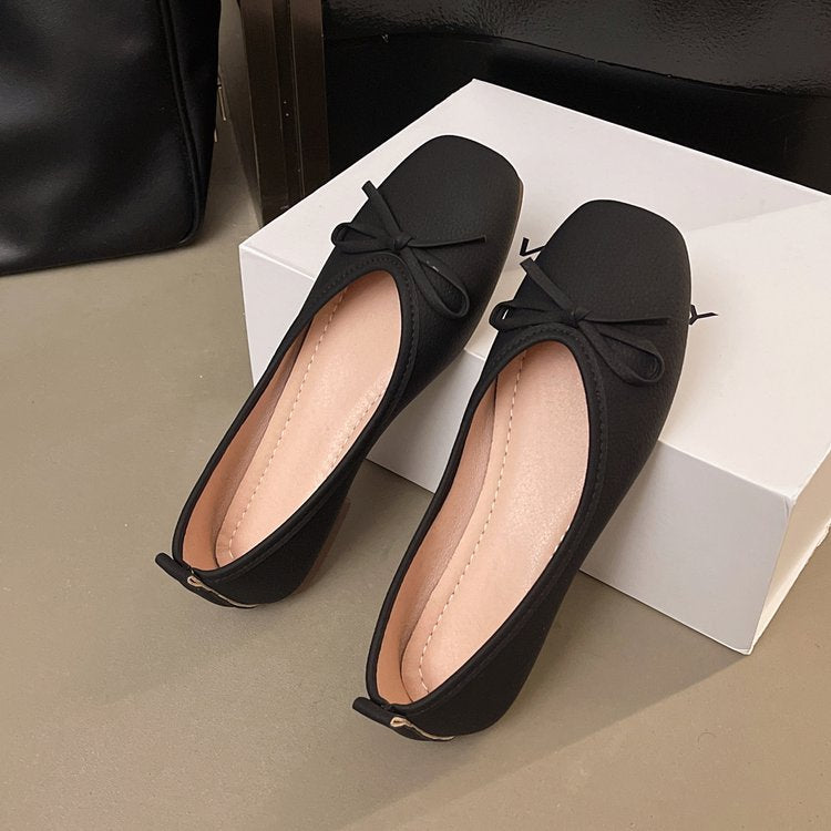 Damen modische Ballerinas mit glamourösem Schmuckdetail EB