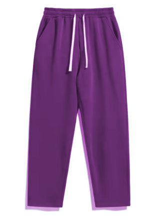 Unisex nan lässige Straight‑Leg Jogginghose mit elastischem Komfortbund, kontrastierendem Kordelzug und seitlichen Eingrifftaschen EB