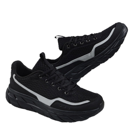 Damen Sportliche Mesh-Laufschuhe mit rutschfester Sohle und dämpfendem Fußbett EB