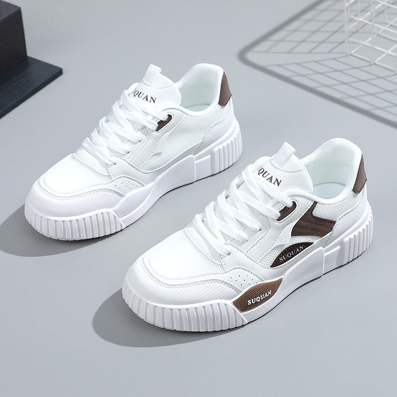 Damen Sportliche Sneakers mit atmungsaktiver Oberfläche und dämpfendem Sohlenprofil EB