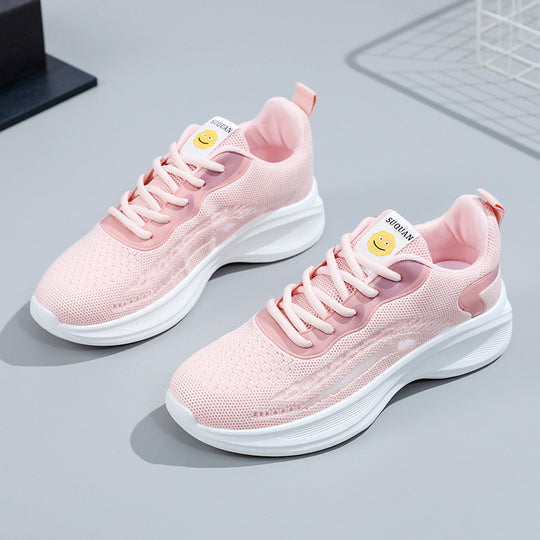Damen atmungsaktive Freizeitschuhe mit flexiblem Sohlenprofil EB