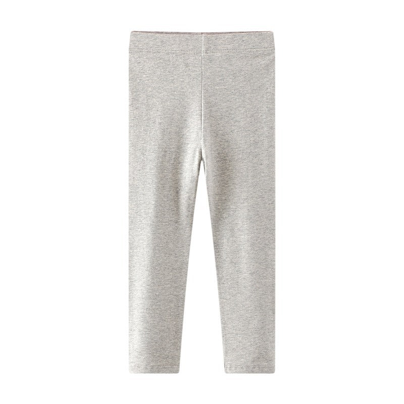 Mädchen Leggings aus elastischem Jersey-Material EB