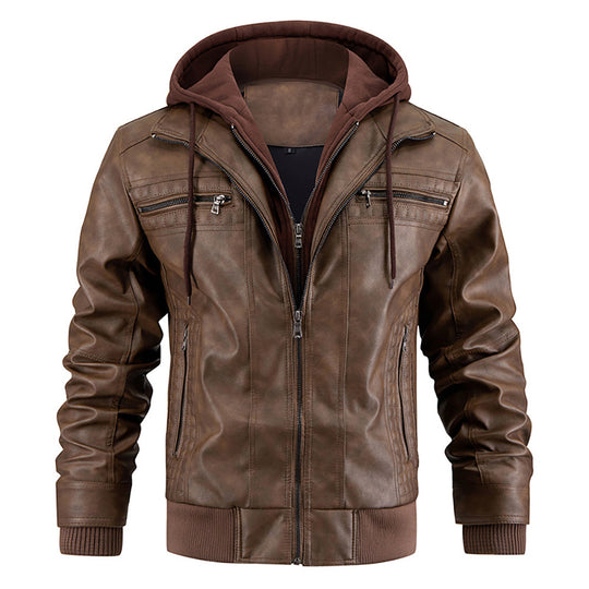 EB | Warme Lederjacke für Männer