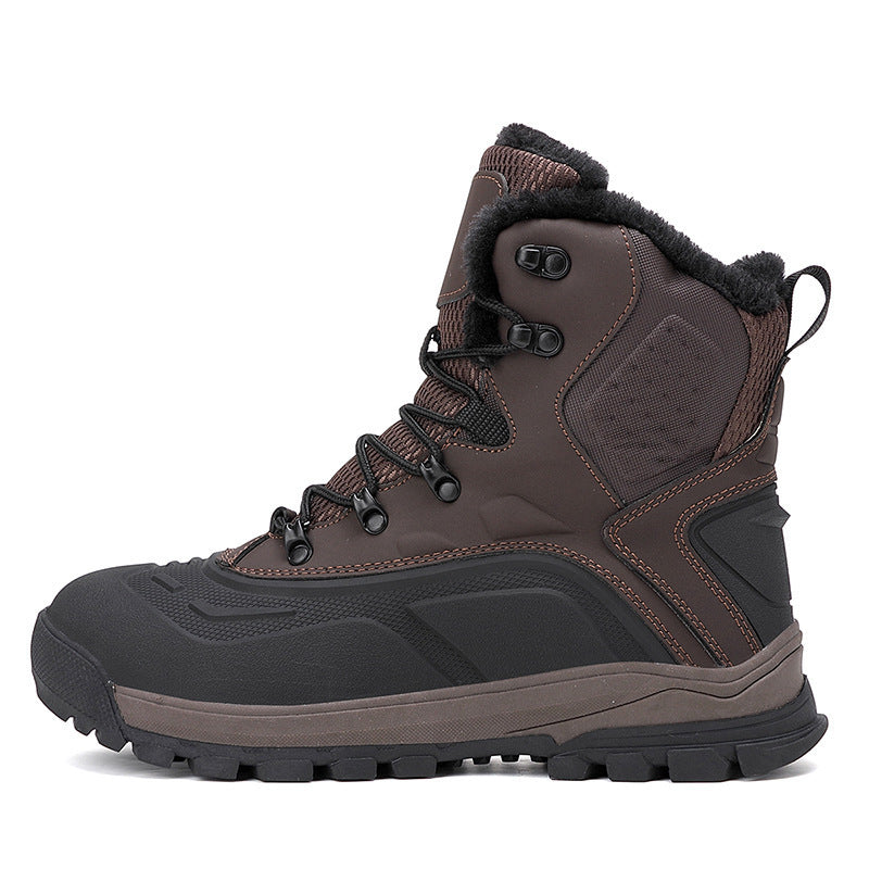 Damen Winter-Wanderschuhe mit isolierendem Fleece-Futter und rutschfester Sohle EB