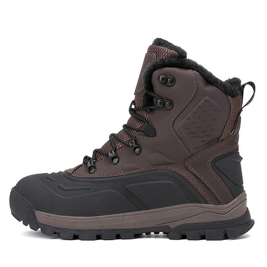 Damen Winter-Wanderschuhe mit isolierendem Fleece-Futter und rutschfester Sohle EB