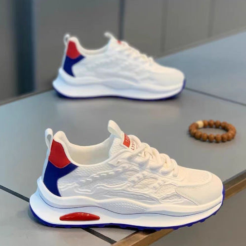 Damen Sportliche Lifestyle-Sneaker mit atmungsaktiver Oberflächenstruktur und dämpfender Sohle EB