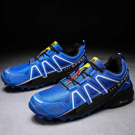 Damen leichte Trailrunning-Schuhe mit wasserdichtem Obermaterial und rutschfester Sohle EB