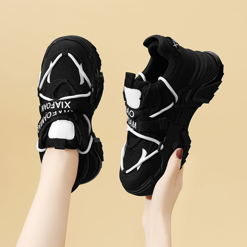 Damen Sportliche Sneakers mit rutschfester Sohle und atmungsaktivem Obermaterial EB