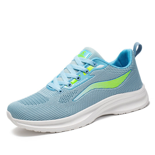 Damen Bequeme und modische Laufschuhe mit atmungsaktivem Obermaterial EB