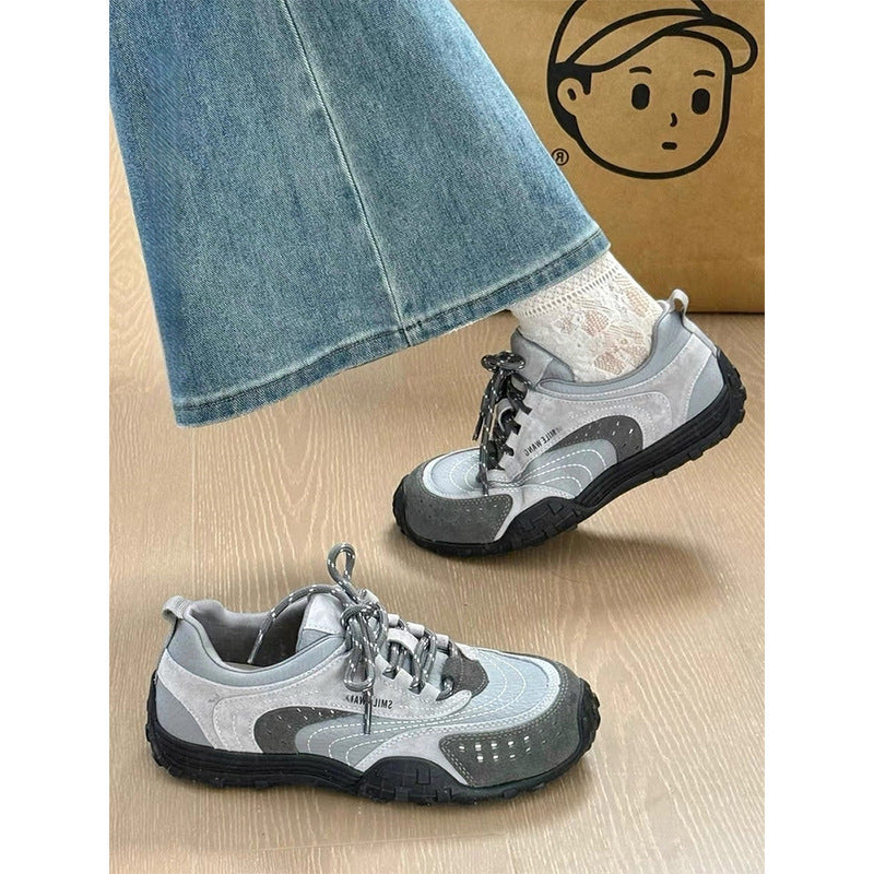 Damen Sportliche und atmungsaktive Sneakers mit rutschfester Sohle EB