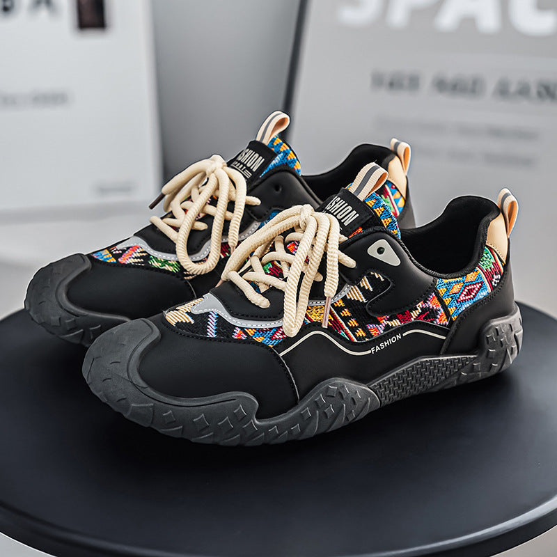 Damen sportliche Sneakers mit stylischem Grafikdesign und ergonomischer Dämpfungstechnologie EB