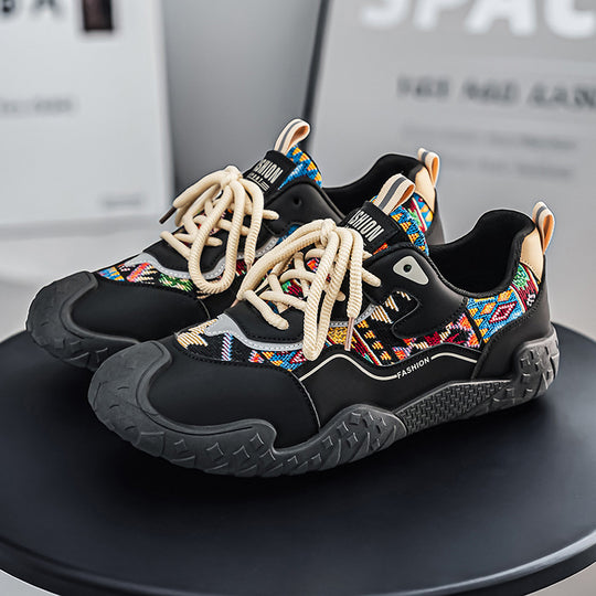 Damen sportliche Sneakers mit stylischem Grafikdesign und ergonomischer Dämpfungstechnologie EB