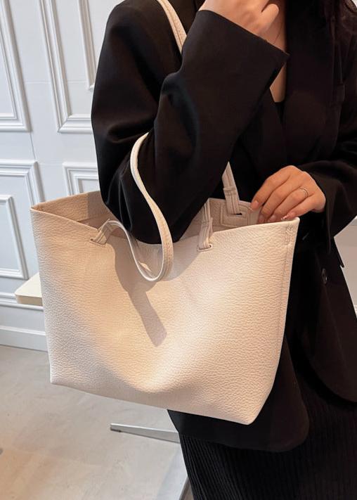 EB | Geräumige Damen Schultertasche Aus Weichem Leder