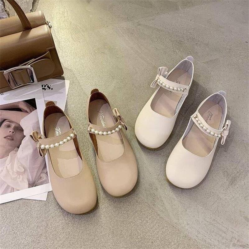 Damen elegante Clogs mit modischem Riemen und dekorativen Perlen EB