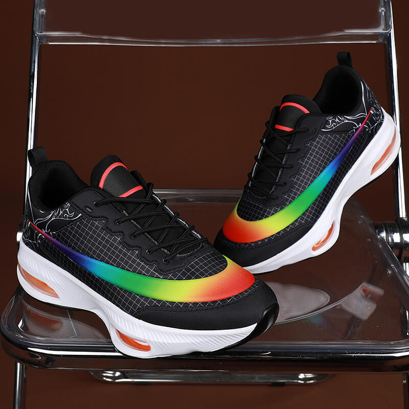 Damen Sportliche Laufschuhe mit innovativem Dämpfungssystem und atmungsaktiver Mesh-Oberfläche EB