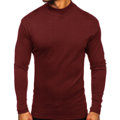 Herren hochwertiger Rollkragenpullover aus langlebigem Material EB
