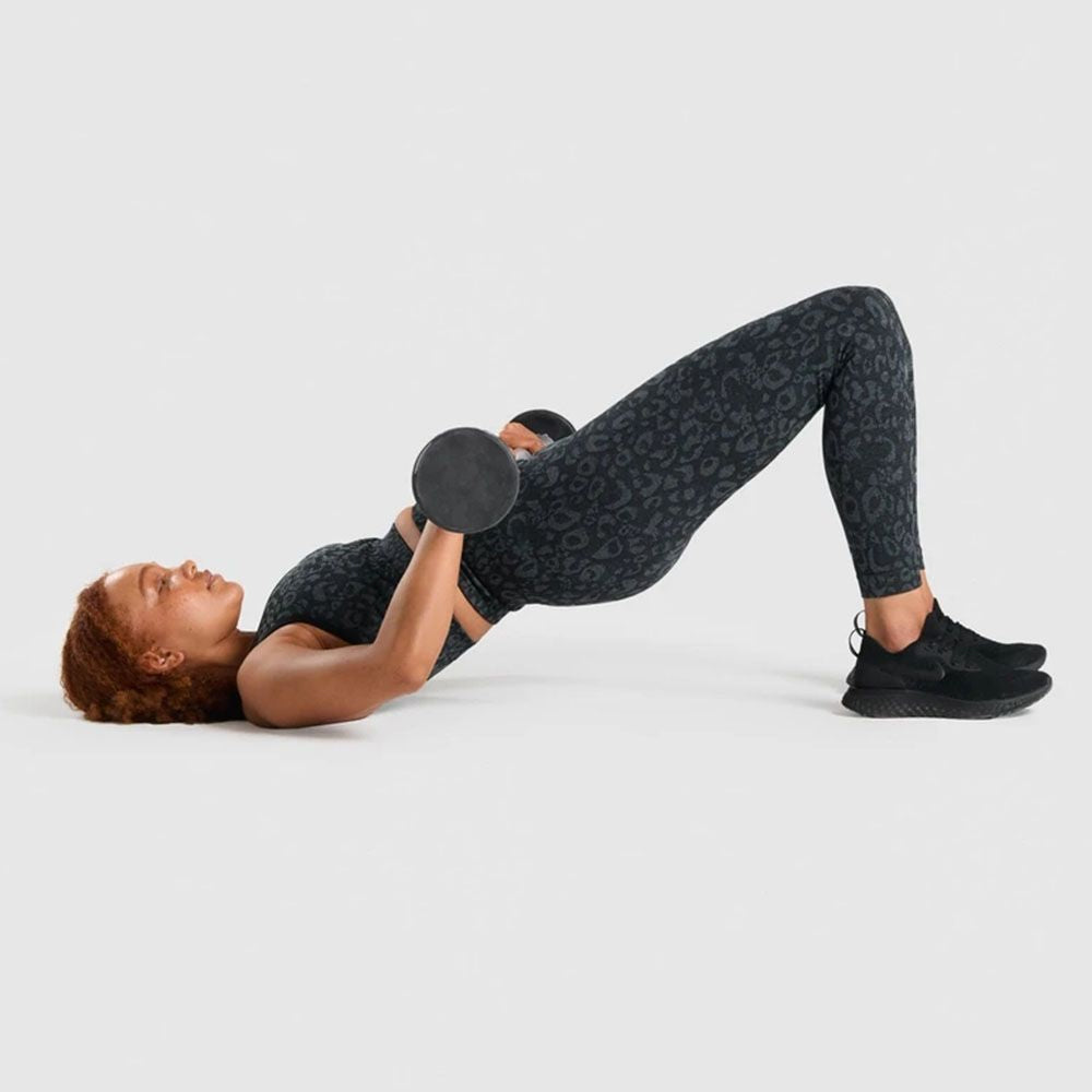 Damen Kompressions-Leggings mit elegantem Tierdruck EB