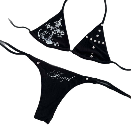 Damen Bikini-Set mit ausgefallenen Details und einzigartigen Akzenten EB