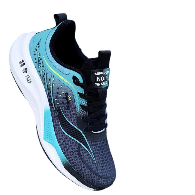 Damen Leichte Laufsneaker mit atmungsaktiver Oberfläche und flexibler Dämpfung EB