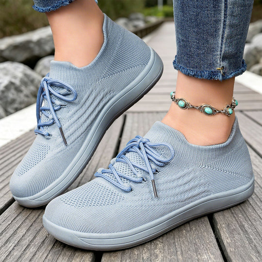Damen nan ultraleichter Everyday-Stricktrainer mit sockenähnlichem Einstieg und orthopädischer Memory-Zwischensohle EB