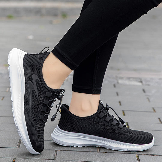 Damen Leichte und elastische Freizeitschuhe mit schneller Schnürtechnologie EB