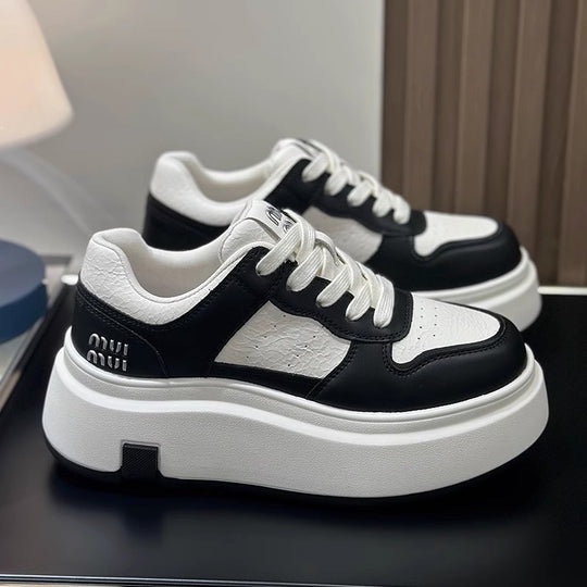 Damen Sneakers mit dicker Platform und stylischem Design EB