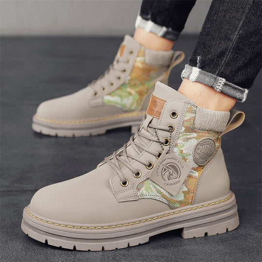 Herren modische und robuste Wanderschuhe mit rutschfester Sohle EB