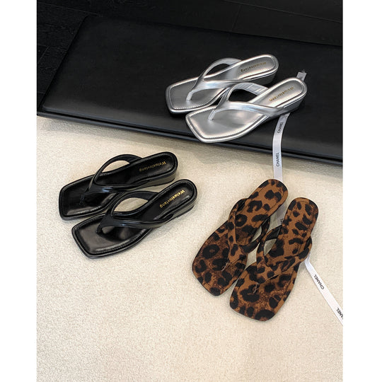 Damen Wedge-Sandalen mit elegantem Riemendesign EB