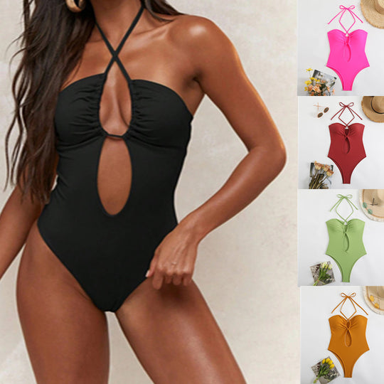 Damen Sportlicher Hochwertiger Badeanzug EB