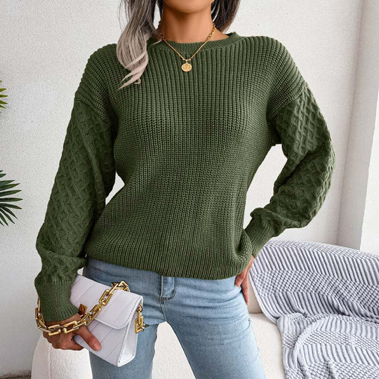EB | Einfarbige Strickpullover