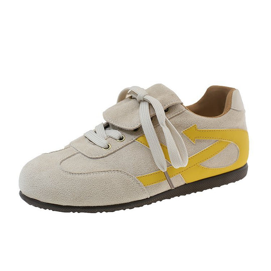 Damen Sneakers mit elegantem Veloursleder und einzigartigem Schnürsystem EB