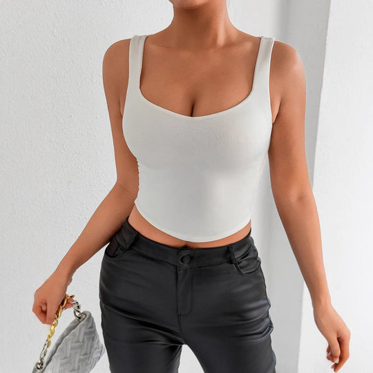 Damen Crop-Top mit modischem Schnitt und Komfort EB