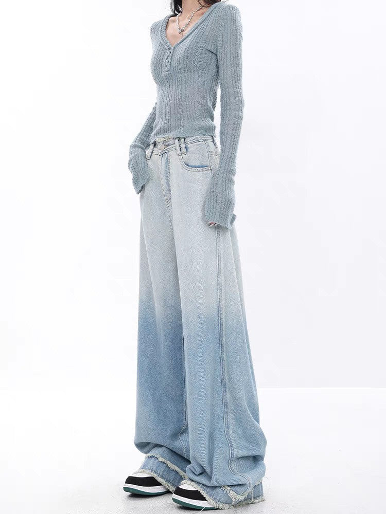 Damen weite Jeanshosen EB