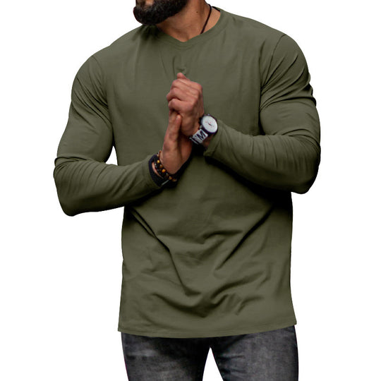 Herren langärmeliges Sportshirt mit innovativer atmungsaktiver Technologie EB