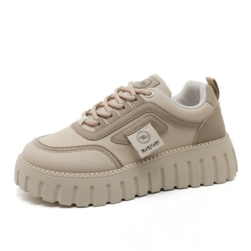 Damen modische Chunky Sneaker mit dämpfender Gummisohle und atemberaubendem Design EB