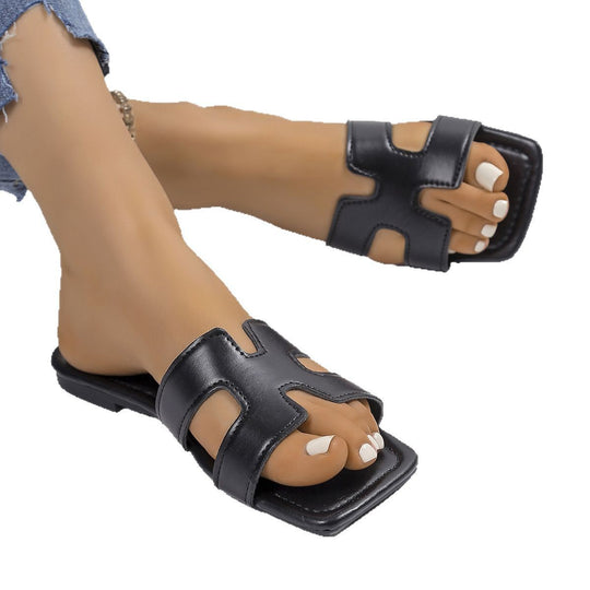 Damen Sandalen mit geschmackvollem Design und komfortablem Absatz EB