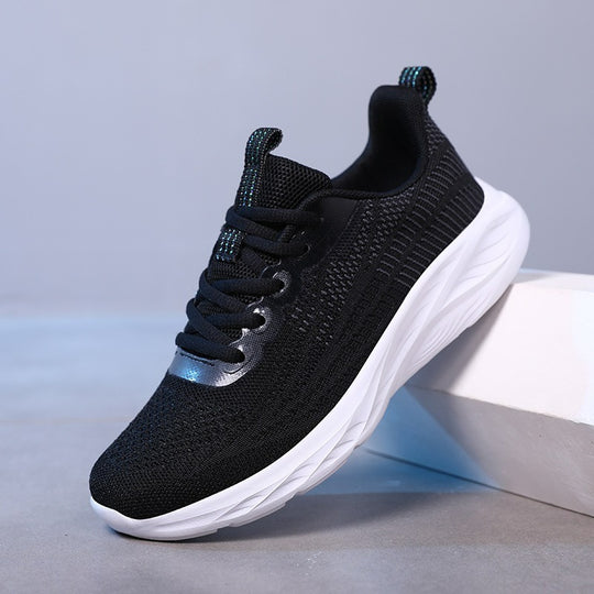 Damen Atmungsaktive Laufschuh mit flexiblem Obermaterial und dämpfender Sohle EB