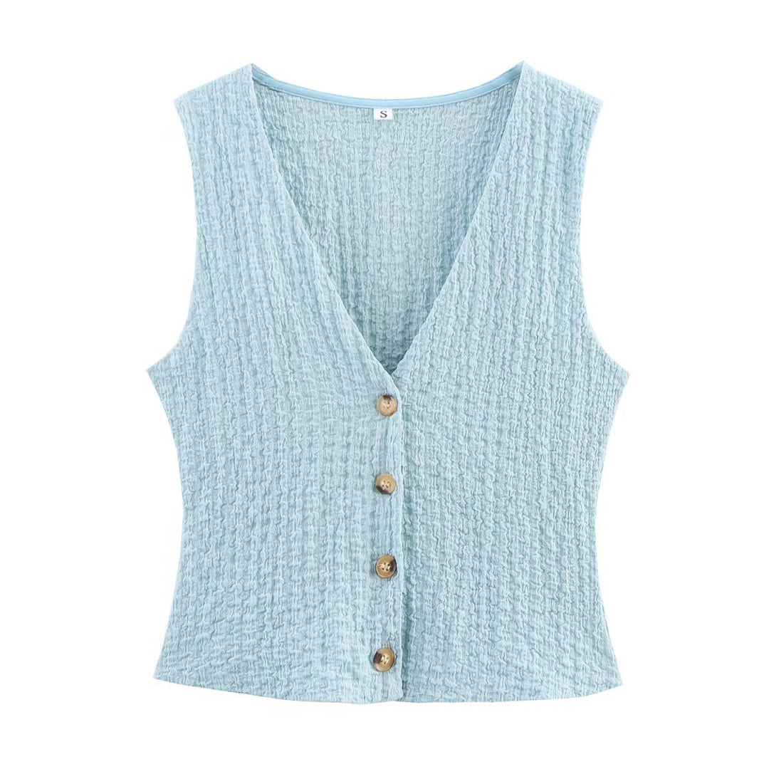 Damen nan leichte Crinkle-Loungebuxe mit weitem Bein und Tunnelzug EB