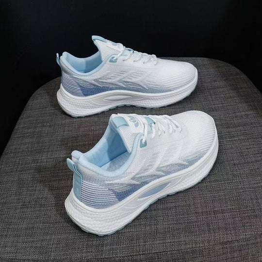 Damen Sportliche Lauf-Sneaker mit atmungsaktiver Oberflächenstruktur EB