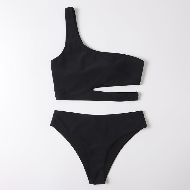 Damen Einseitiger Bikini mit innovativem Cut-Out EB