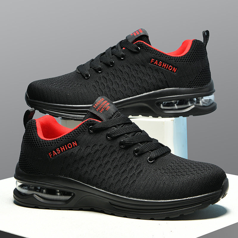 Damen modische Sneaker mit atmungsaktivem Obermaterial und dämpfender Sohle EB
