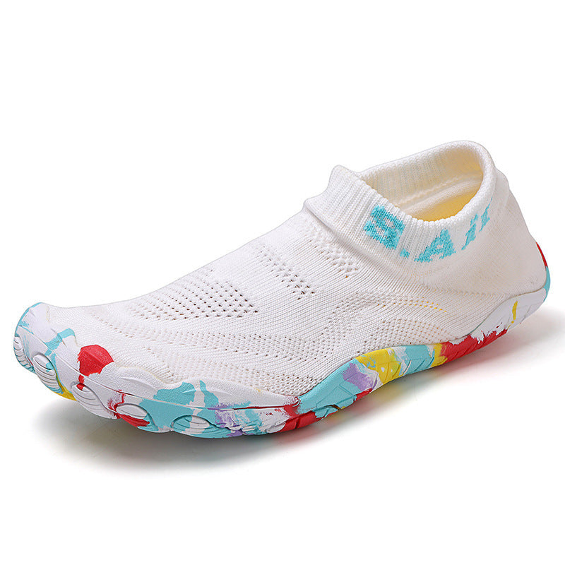 Damen Sportliche Wasserschuhe mit flexiblem Strick-Obermaterial EB