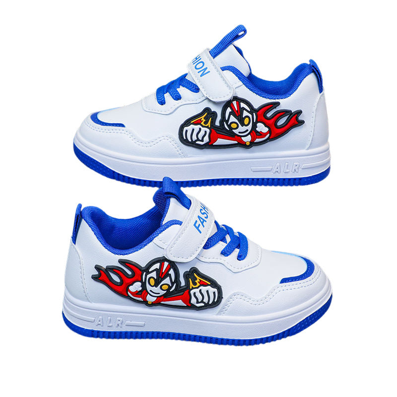 Damen Freizeit-Sneaker mit lässigem Klettverschluss und angesagtem Motivadruck EB