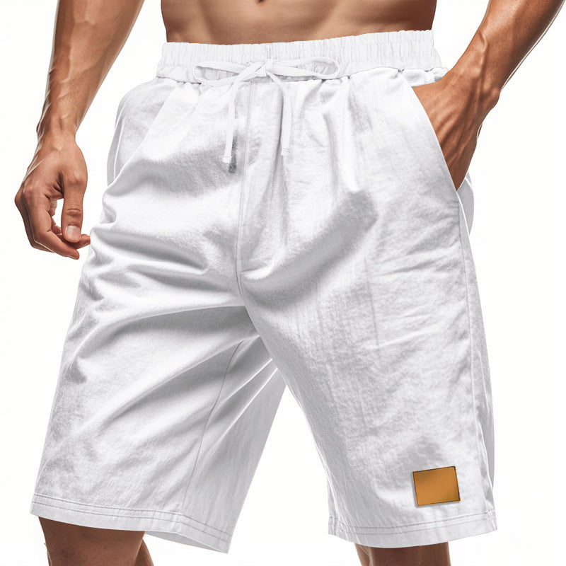 Herren bequeme Sport-Shorts mit elastischem Bund und praktischen Seitentaschen EB