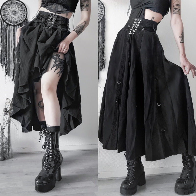 Damen figurbetonte Bluse mit Rüschendetails und Schnürung EB