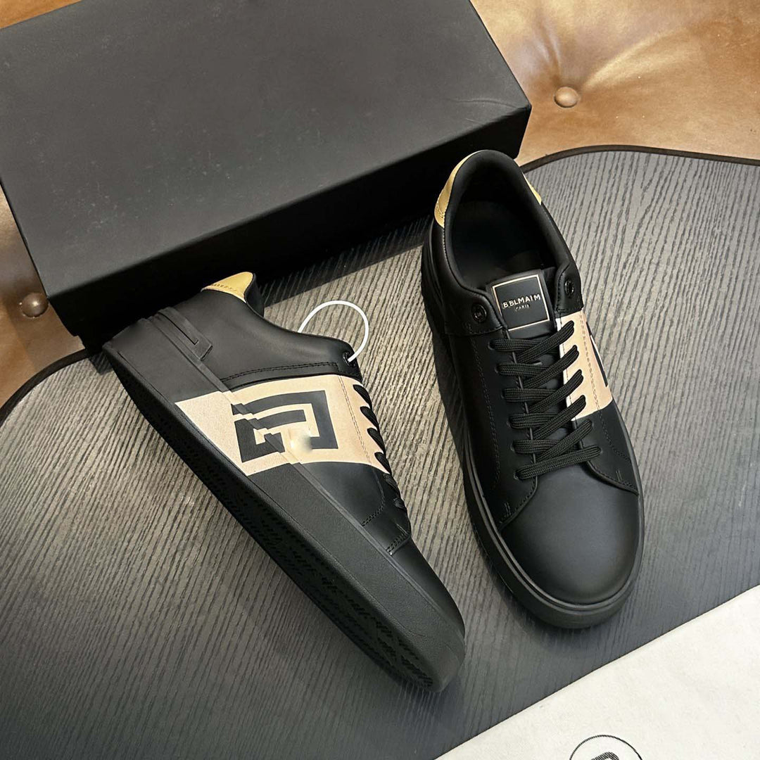 Damen Elegante Sneakers mit grafischem Design und robustem Profil EB
